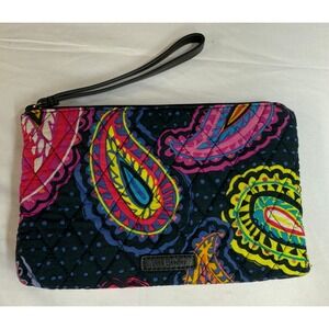 Vera Bradley Escapade Wristlet wallet/ handbag in Twilight Paisley
